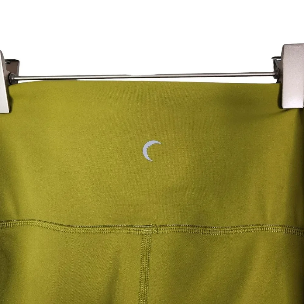 ZYIA Pants Womens 2 Chartreuse Green Pistachio Luxe 7/8 24" Active Leggings - Picture 7 of 10
